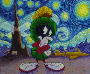 Marvin the Martian: Starry Night